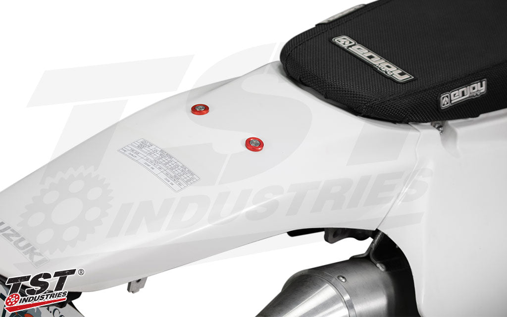 TST Tail Bag Delete Hardware | Suzuki DRZ400S / DRZ400SM