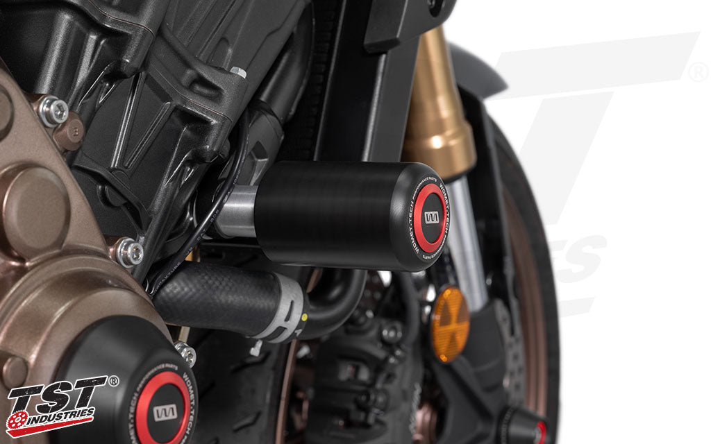 CNC machined components for precise fitment. (Red Slider Cap Sold Separately)