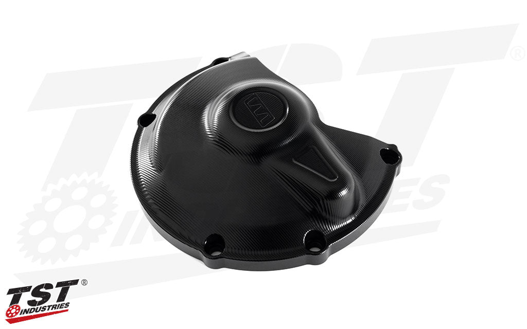 Durable black anodized finish.