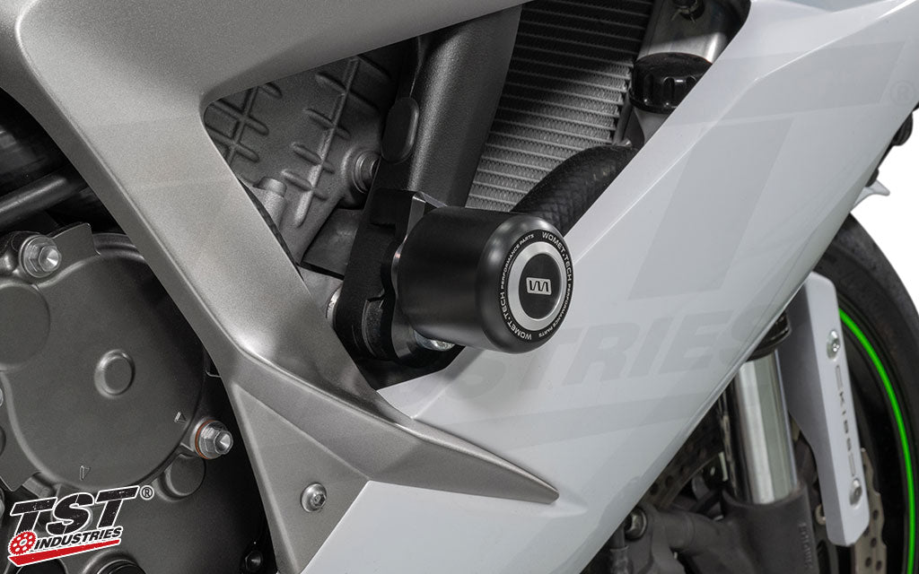 Womet-Tech Frame Sliders | Kawasaki ZX6R 2013-2018