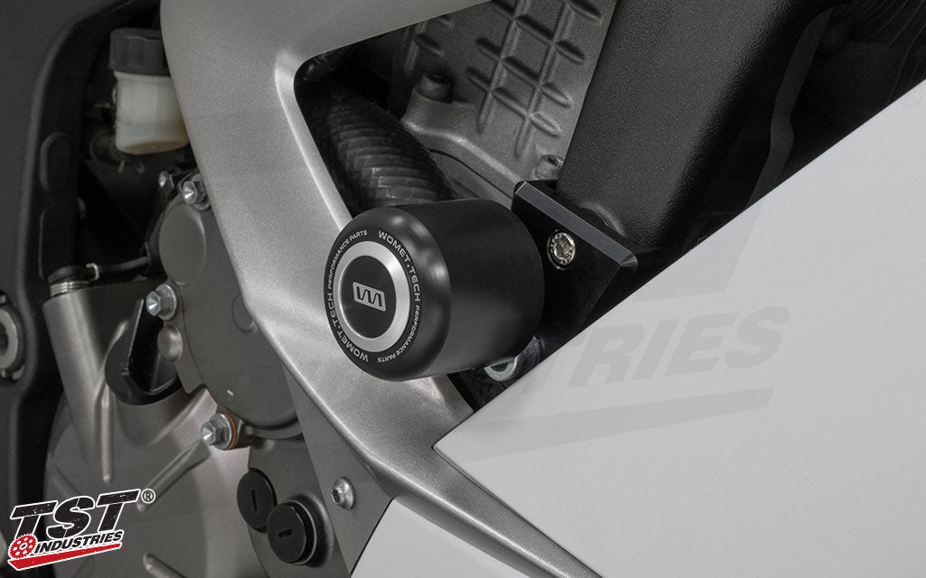Womet-Tech Frame Sliders | Kawasaki ZX6R 2013-2018