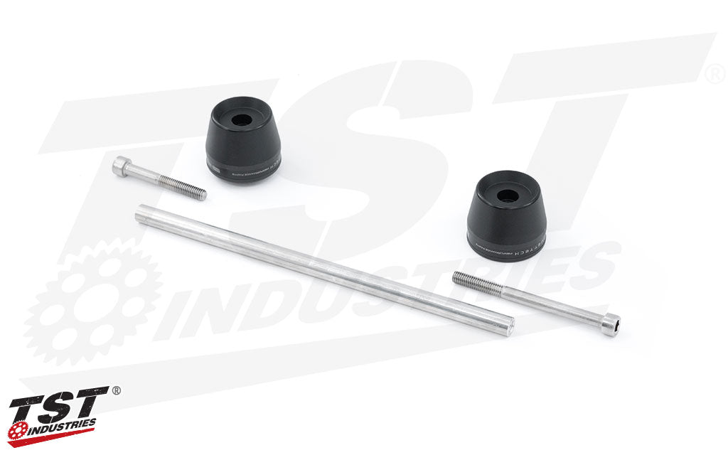 Womet-Tech Fork Slider Crash Protection | Kawasaki ZX-4RR / ZX-4R