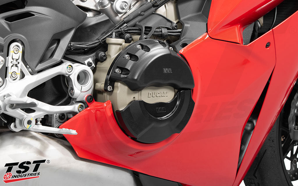 Protect your Ducati Panigale V4 with Womet-Tech Crash Protection.