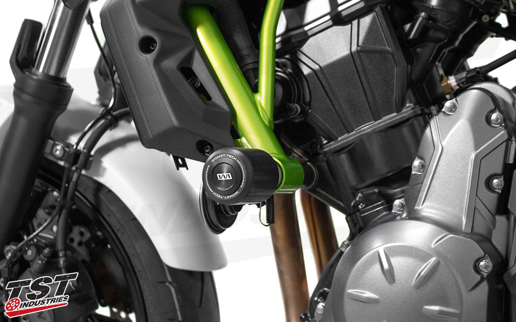 Womet-Tech Frame Sliders | Kawasaki Z650 / Ninja 650