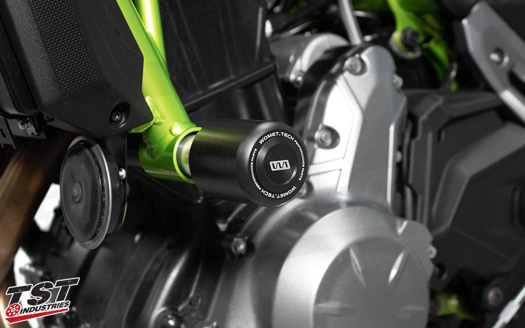 Womet-Tech Frame Sliders | Kawasaki Z650 / Ninja 650