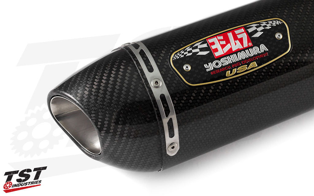 ヨシムラUSA R-77 フルエキMT-07 XSR700 YZF-R7 美品 MT-07 XSR700 YZF-R7 ヨシムラUSA R-77 フルエキゾーストマフラー