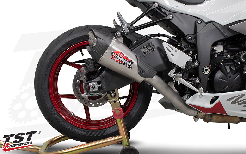 Yoshimura AT-2 3/4 Slip-On Exhaust | Kawasaki ZX6R 2019+