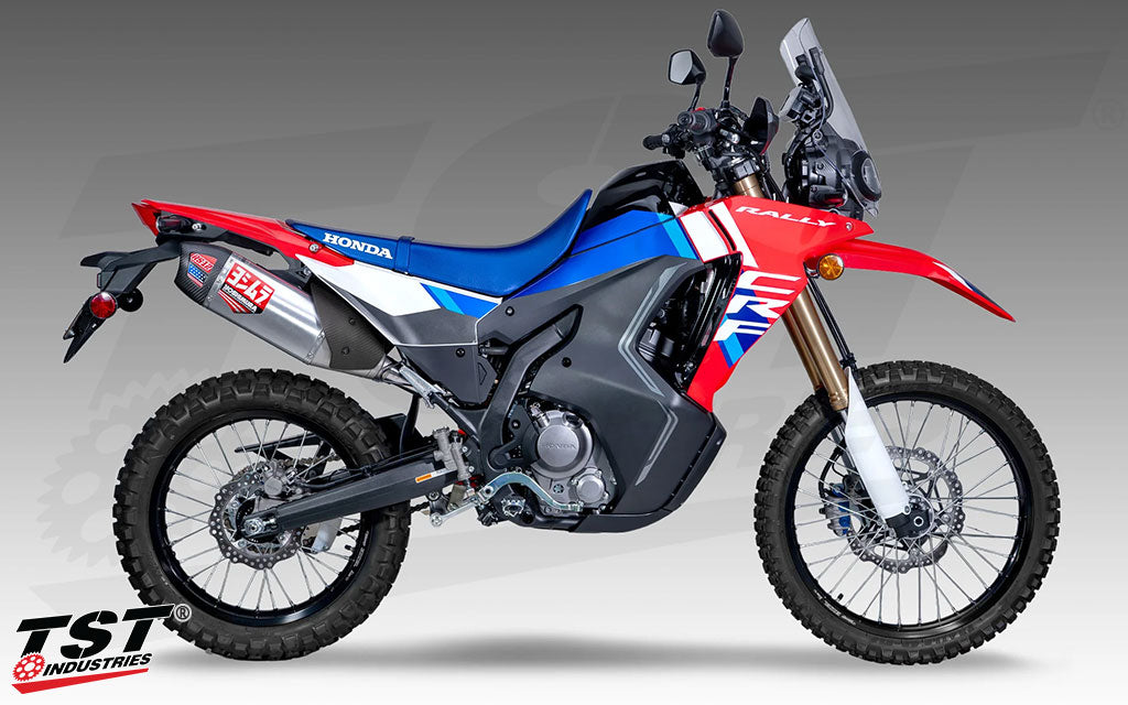 Yoshimura Race RS-12 Stainless Full System Exhaust for the Honda CRF300L / Rally 2021-2025