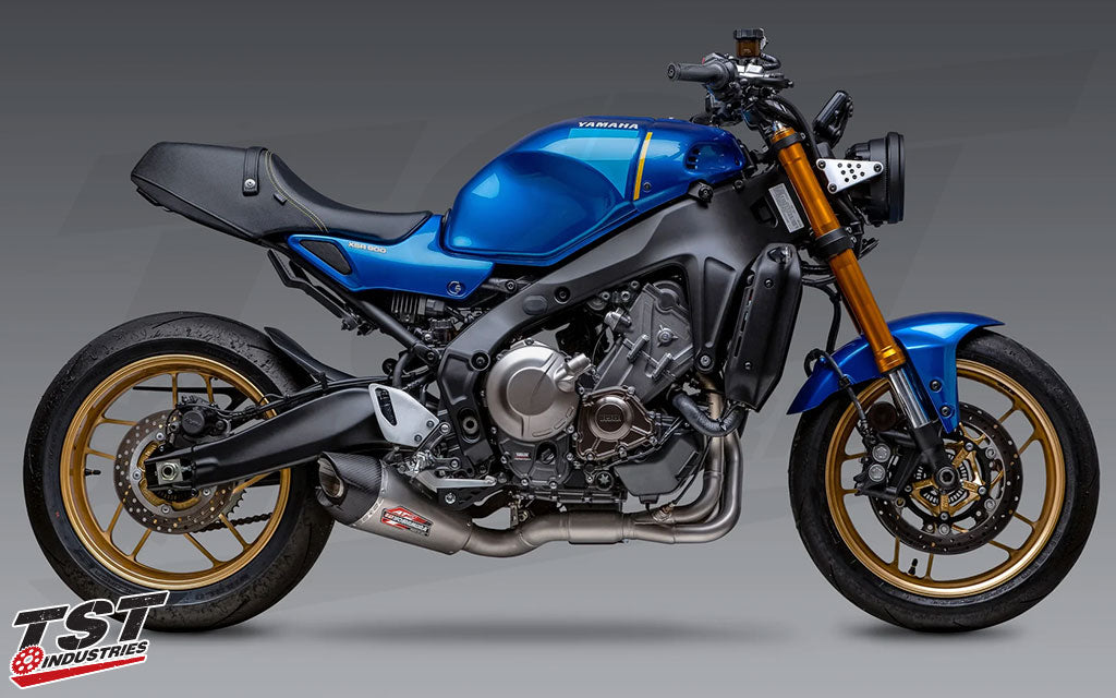 Improve performance, sound, and styling with the Yoshimura Race AT2 Exhaust System.