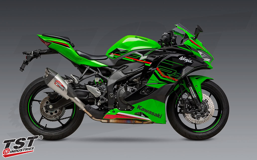 m.t 0420様リクエスト☺︎ Yoshimura Street AT2 Slip-On Exhaust for Kawasaki ZX-4RR 2023+ / ZX-4R