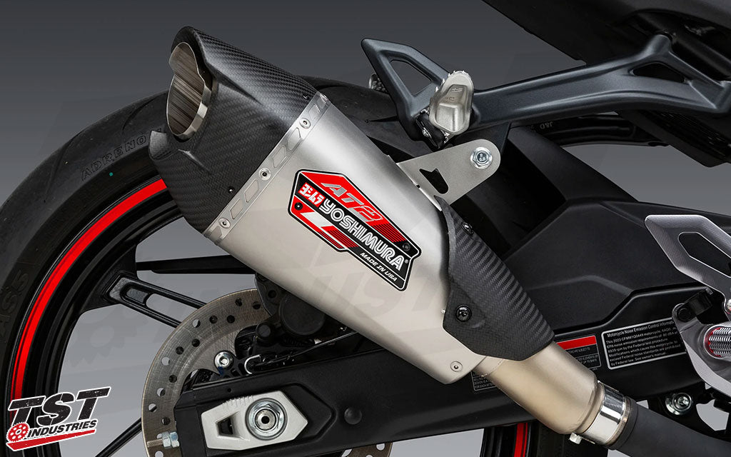 highenergysun② Yoshimura AT2 Slip-On Exhaust | CFMOTO 450SS / 450NK