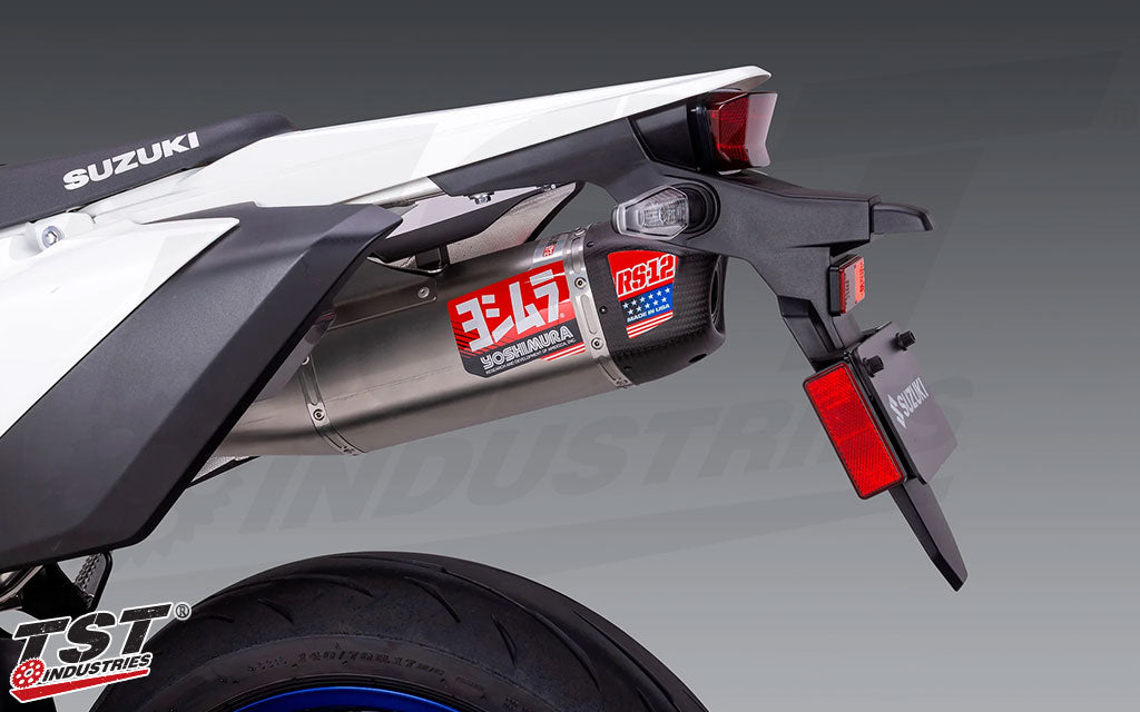 Yoshimura Ensuro RS-12 Slip-On Exhaust | Suzuki DR-Z4S / DR-Z4SM