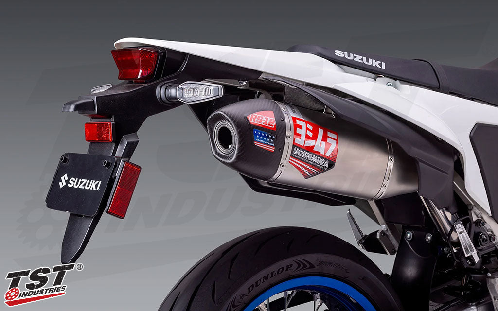 Yoshimura Ensuro RS-12 Slip-On Exhaust | Suzuki DR-Z4S / DR-Z4SM