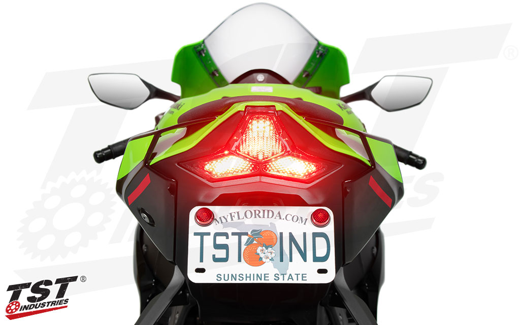 Integrated Programmable Tail Light | Kawasaki ZX10R 2021-2025