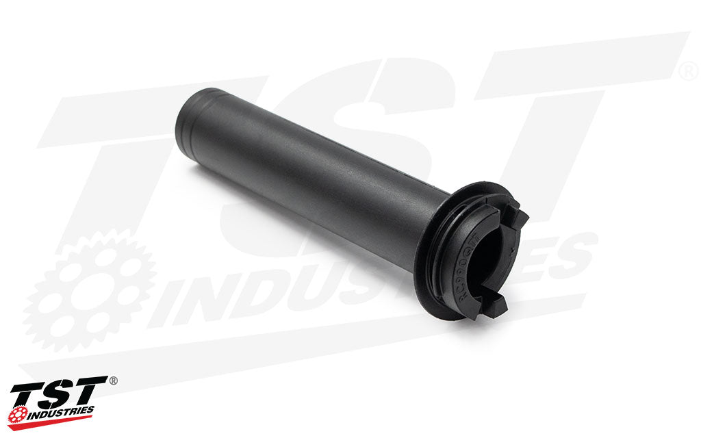 Quick Turn Throttle Tube for the KTM 990 RC R, developed by TST Industries.