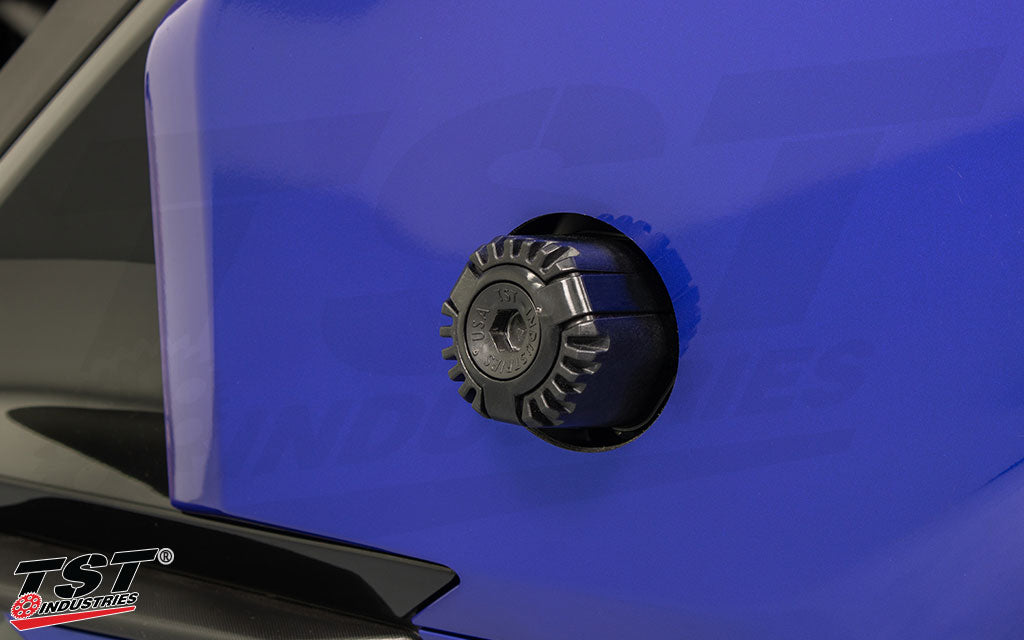 TST Shock Absorbing Frame Sliders for Yamaha YZF-R3 2025+