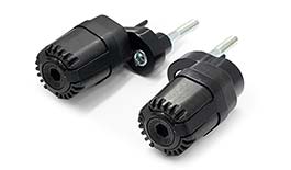 TST Shock Absorbing Frame Sliders for Yamaha YZF-R3 2025+