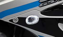 TST HALO Front Flushmount LED Turn Signals for Suzuki GSX-R1000 / GSX-R1000R 2017+