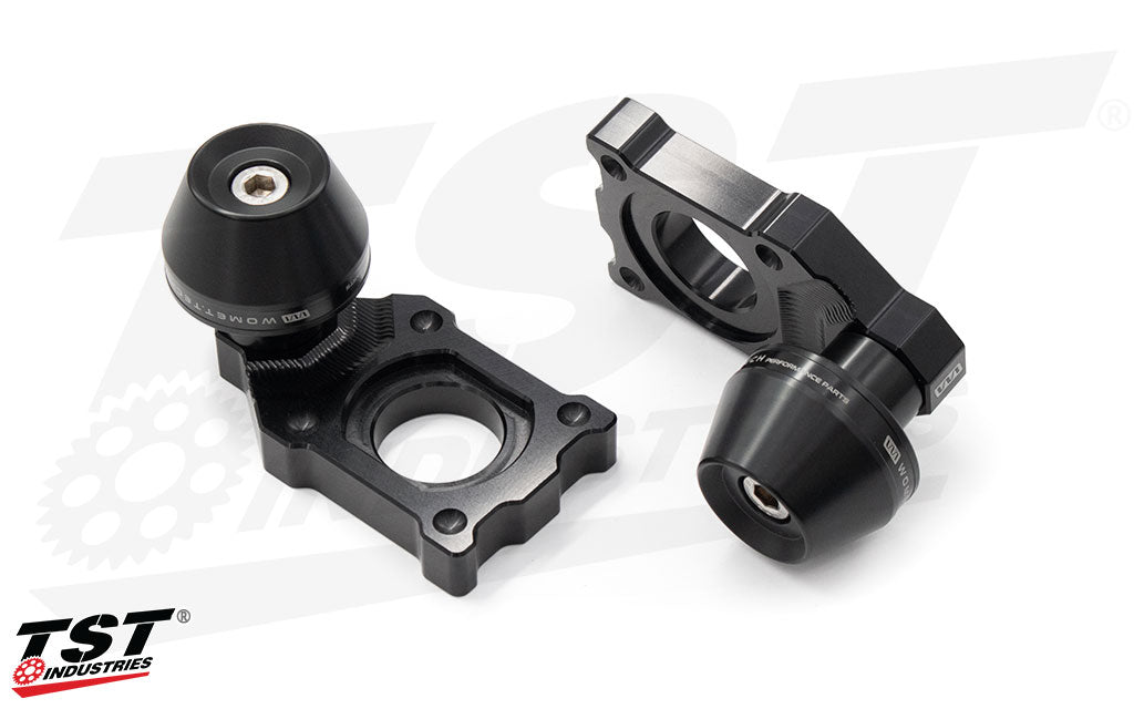 セキュリティ・セーフティ  s1000rr2016 Womet-Tech Axle Block Protectors | BMW S1000RR / S1000R