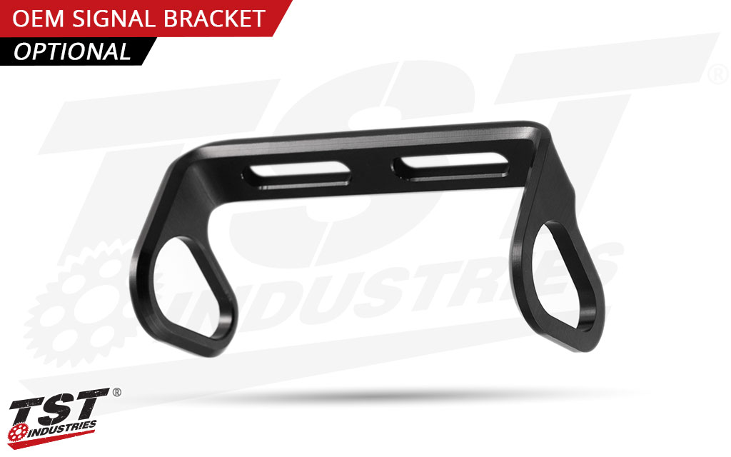 Remount your OEM rear turn signals by including the OEM Rear Turn Signal Bracket