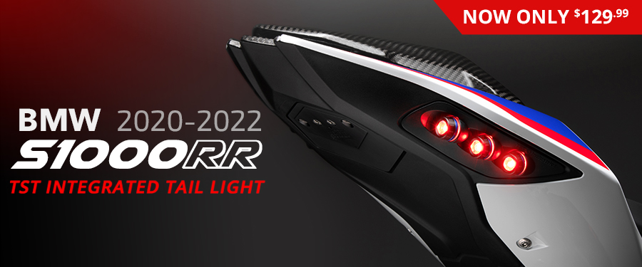 Update your 2020-2022 BMW S1000RR with our exclusive LED Integrated Tail Lights for only $129.99