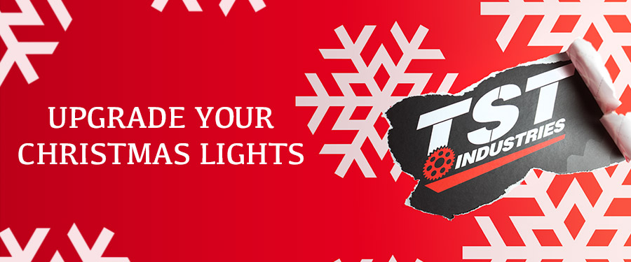 Upgrade your Christmas lights with TST Industries.