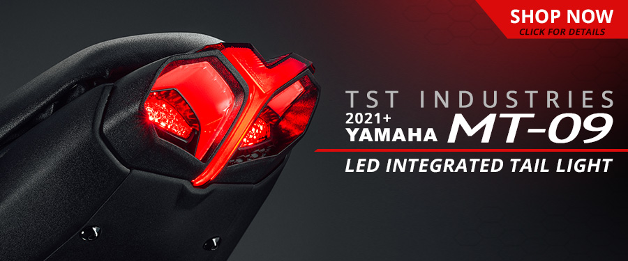 The TST Industries LED Integrated Tail Light for the 2021+ Yamaha MT-09 is available now!