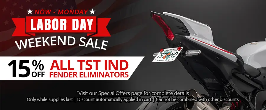 Save 15% on all TST Industries Fender Eliminators.