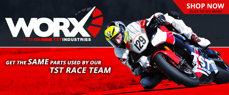 Get the same parts used by our TST Race Team by shopping through our WORX Program