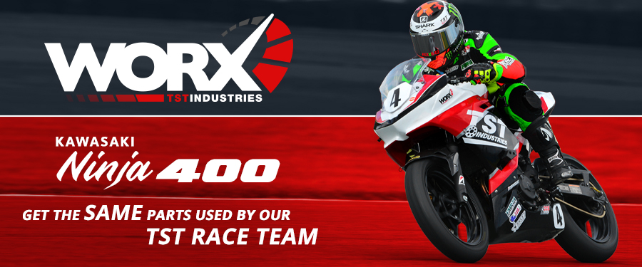 Get the same parts used by our TST racing team. Shop TST WORX.