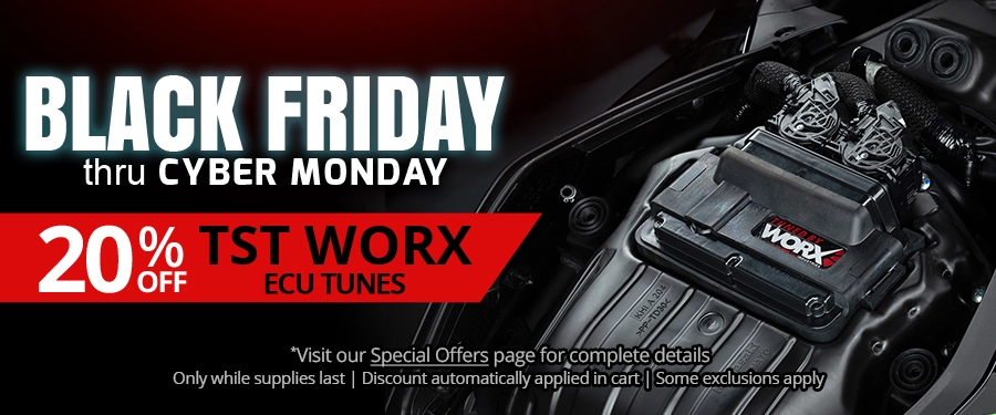 Save 20% on TST Industries ECU Tunes during the Black Friday Sale.