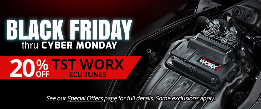 Save 20% on TST Industries WORX ECU Tunes during our Black Friday Sale.