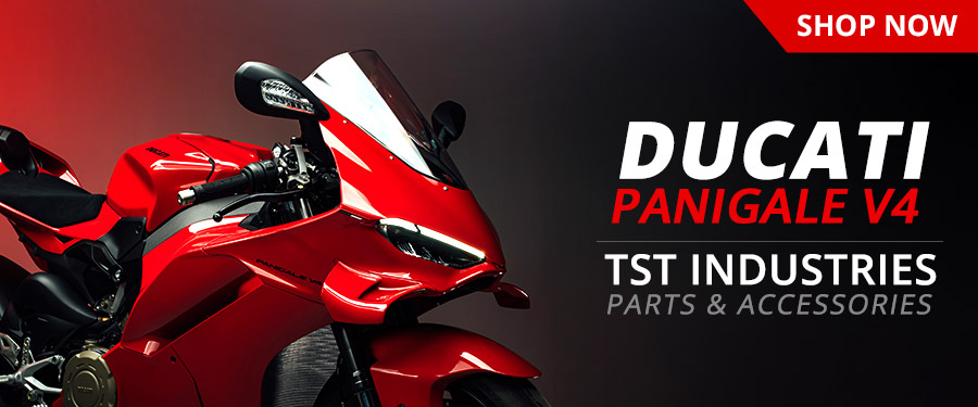 Upgrade your 2025+ Ducati Panigale with TST Industries parts and accessories