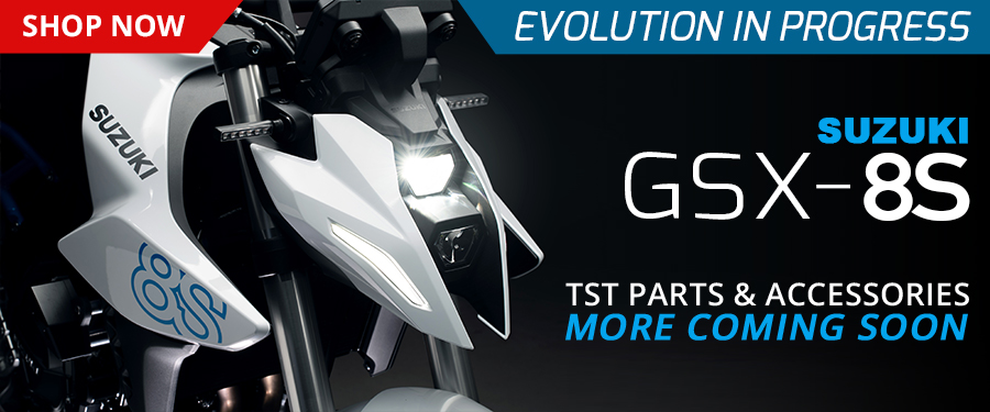 Stay tuned for a full parts package designed exclusively for the all-new 2023 Suzuki GSX-8S.