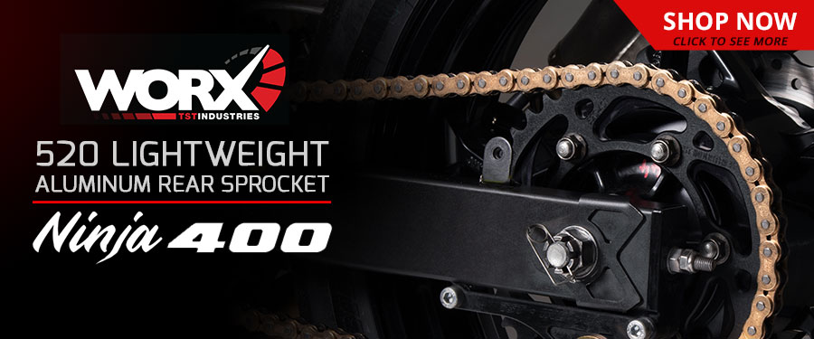 Gain more performance, style, and drop weight with the TST WORX Ultra-Lightweight Aluminum Rear Sprocket.
