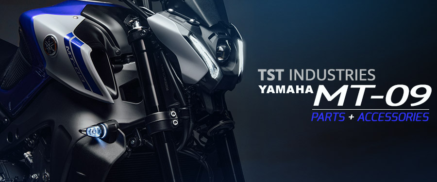 Upgrade your 2021+ Yamaha MT-09 with exclusive parts and accessories from TST Industries.