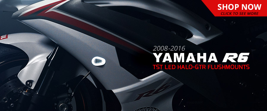 R6 Yamaha R6 White/Blue Brake/Clutch Reservoir Cover by MotoSocks Set Fits YZF-R6 
