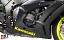 Protect your 2011+ Kawasaki ZX-10R with robust Frame Sliders from Womet-Tech. (Shown with Womet-Tech Engine Case Protectors) Protect your 2011+ Kawasaki ZX-10R with robust Frame Sliders from Womet-Tech. (Shown with Womet-Tech Engine Case Protectors)