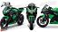 Kawasaki Ninja 300R / 250R with a Zero Gravity Double Bubble windscreen. Kawasaki Ninja 300R / 250R with a Zero Gravity Double Bubble windscreen.
