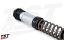 Improves handling, bump absorption, cornering, braking, and comfort (shown with optional springs). Improves handling, bump absorption, cornering, braking, and comfort (shown with optional springs).