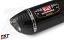 The Yoshimura R-77 canister features a carbon fiber canister. The Yoshimura R-77 canister features a carbon fiber canister.