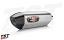 Yoshimura R-77 canister is available in stainless steel with a carbon fiber tip. Yoshimura R-77 canister is available in stainless steel with a carbon fiber tip.