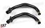 Headers feature a high temp black powder coat finish. Headers feature a high temp black powder coat finish.