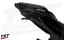 Upgrade to a black anodized aluminum adjustable license plate bracket for added customization. Upgrade to a black anodized aluminum adjustable license plate bracket for added customization.