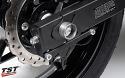 TST Captive Chain Adjusters and GP Lifters for the 2018-2023 Kawasaki Ninja 400.