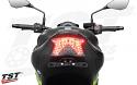TST LED Programmable and Sequential Integrated Tail Light for Kawasaki Z900 2017+ - Ckear lens shown.