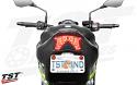 TST LED Programmable and Sequential Integrated Tail Light for Kawasaki Z900 2017+ - Smoked lens shown.