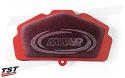 MWR specifically engineered this air filter to flow more air than the OEM counterpart.