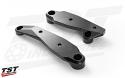 Dual mounting point brackets aid in stress distribution during impact.