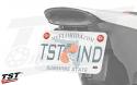 TST Anodized License Plate Mounting Hardware.